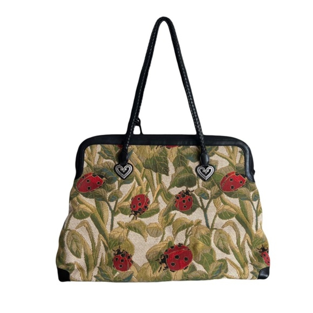 BRIGHTON Alyssa Tapestry‎ Ladybug Weekender Bag